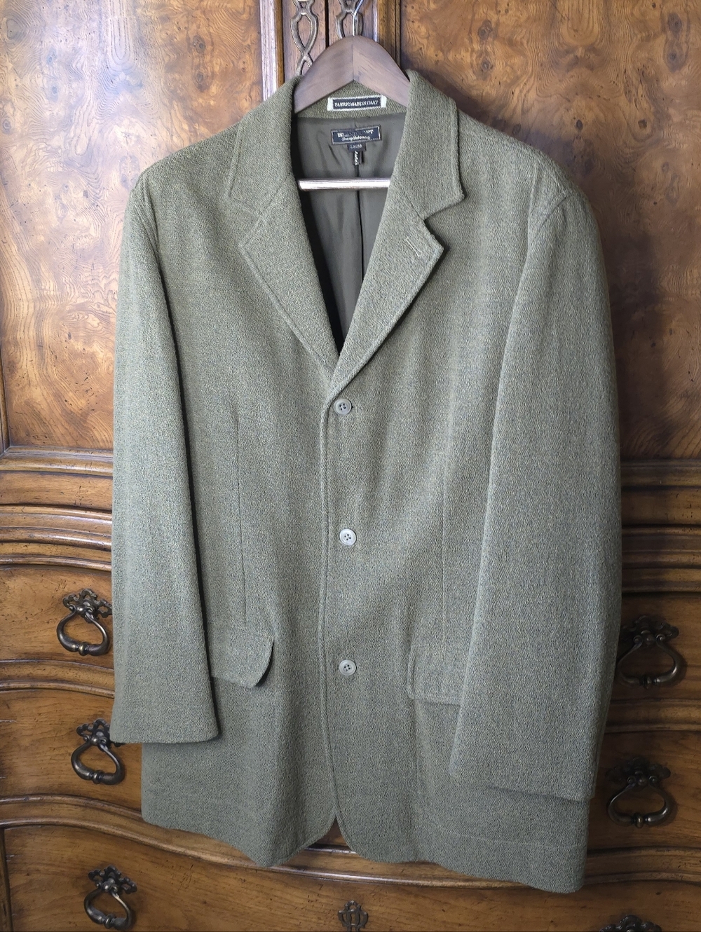 Tommy Bahama Olive Green Textured Sport Coat Blazer